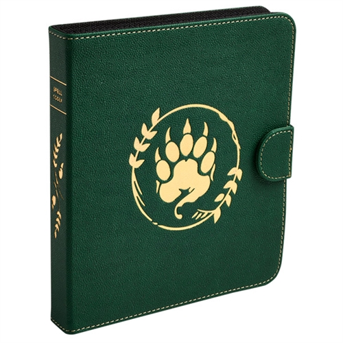 Dragon Shield - Spell Codex - Forest Green